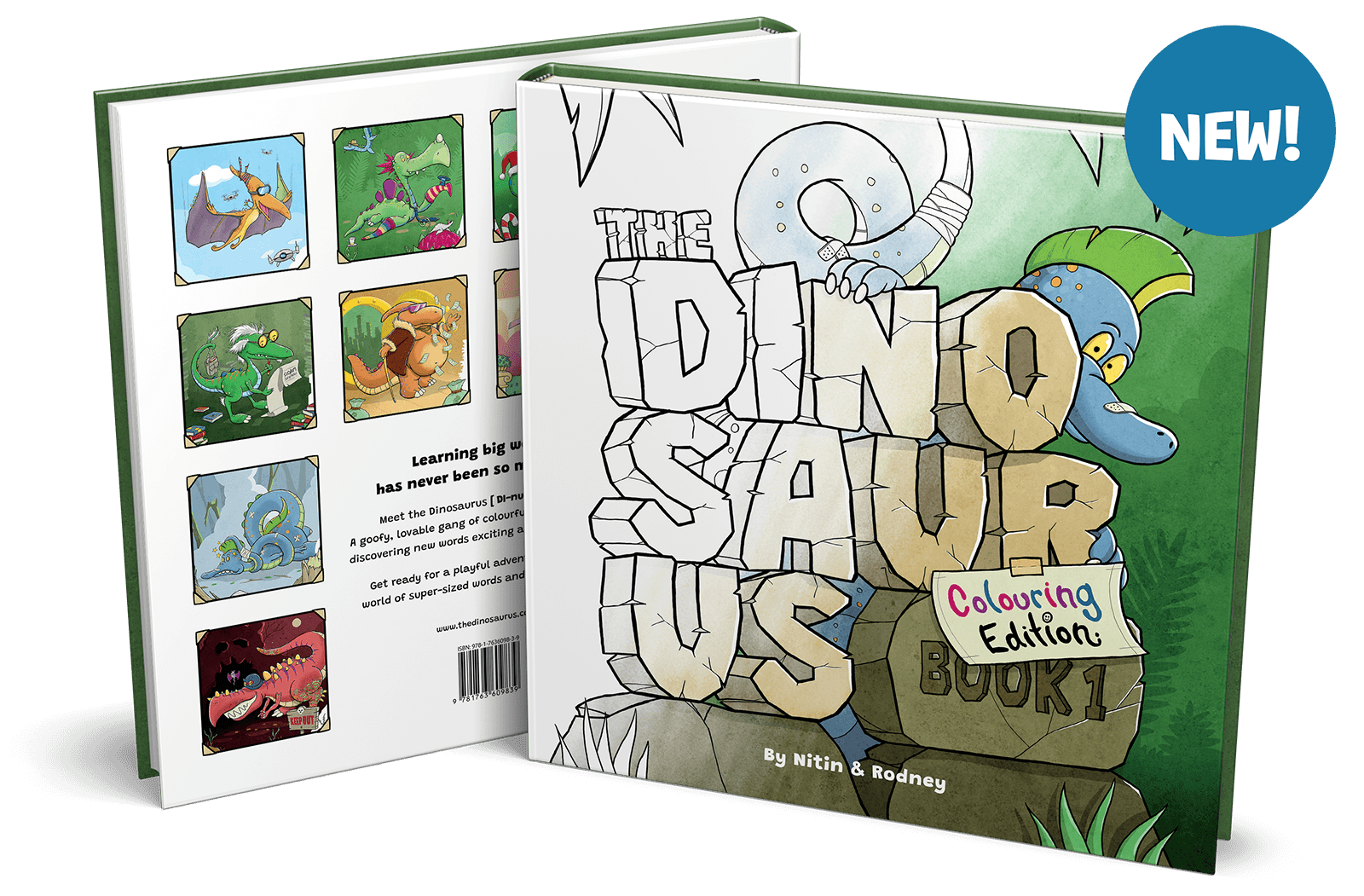 The Dinosaurus Book 1- Colouring Edition The Dinosaurus Book 1- Colouring Edition