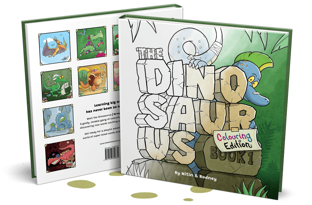 The DInosaurus Book 1 - Colouring Edition The DInosaurus Book 1 - Colouring Edition